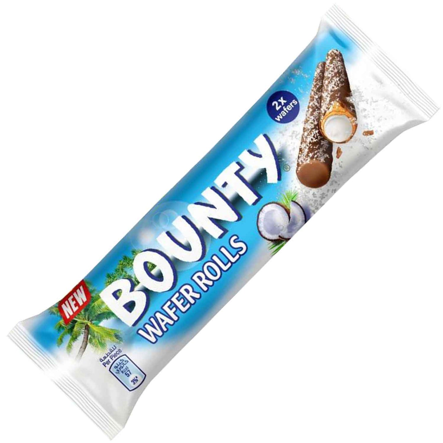 36 St. Bounty Wafer Rolls 2er 22,5g / Stückpreis: 0,79€