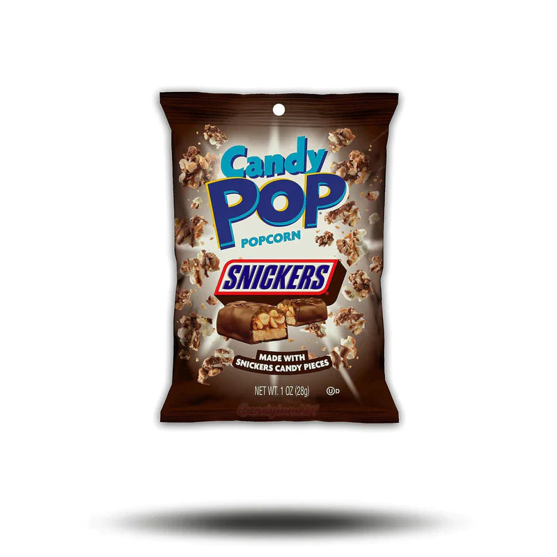 Candy Pop Popcorn Snickers 28g mhd 08/26 - My Candytown