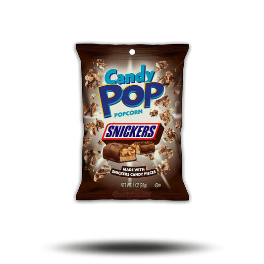 Candy Pop Popcorn Snickers 28g mhd 08/26 - My Candytown