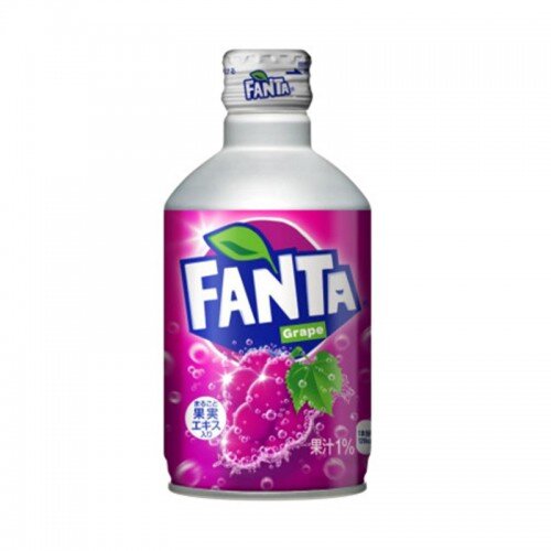 24 St. Fanta Grape (Japan) Metal Bottle 300ml (inkl. Pfand) / Stückpreis: 1,65€