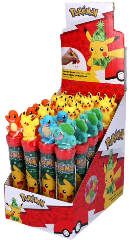 24 St. Pokémon Jelly Beans mit Stempel (24x8g) / Stückpreis: 0,99€