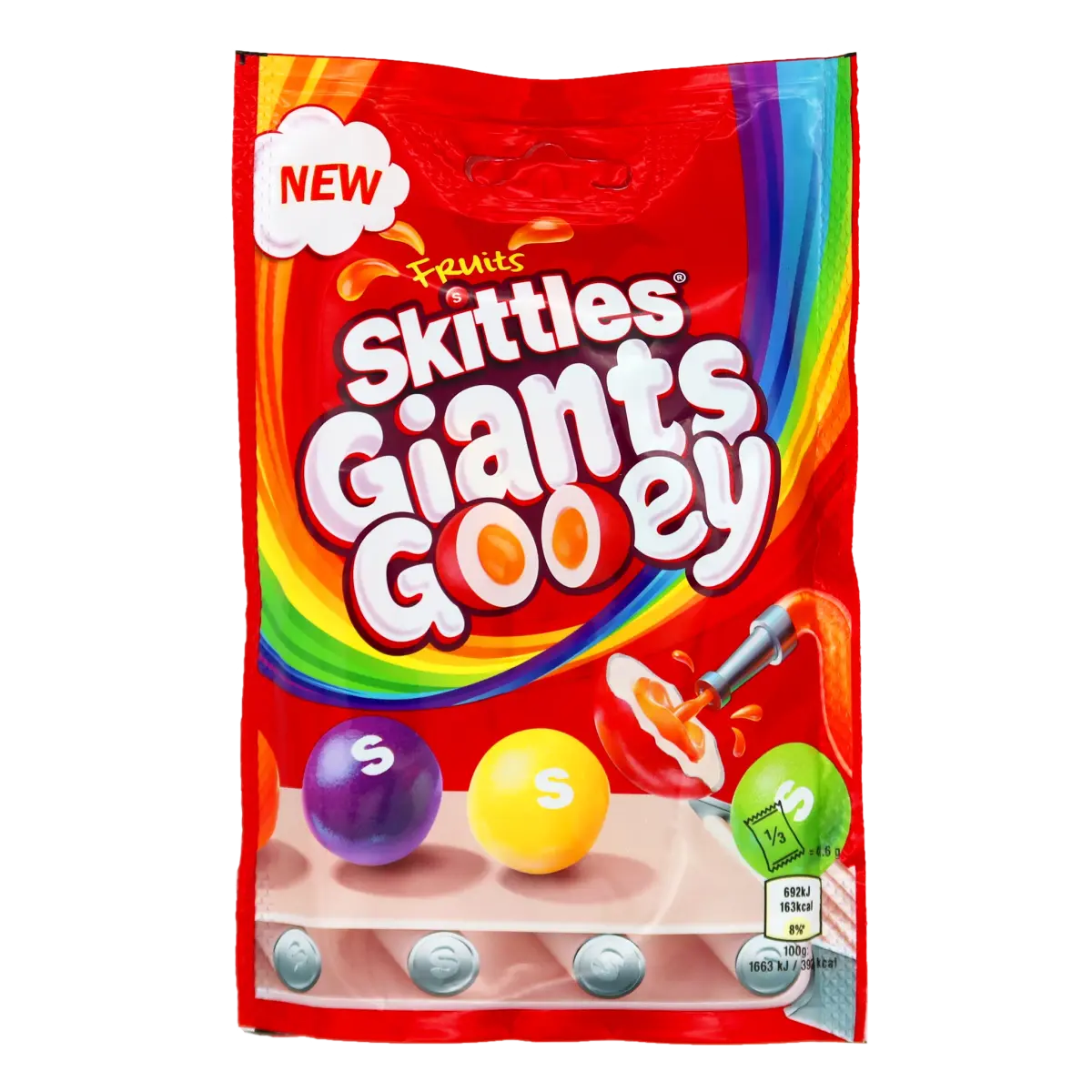 Skittles Giants Gooey 125g - My Candytown