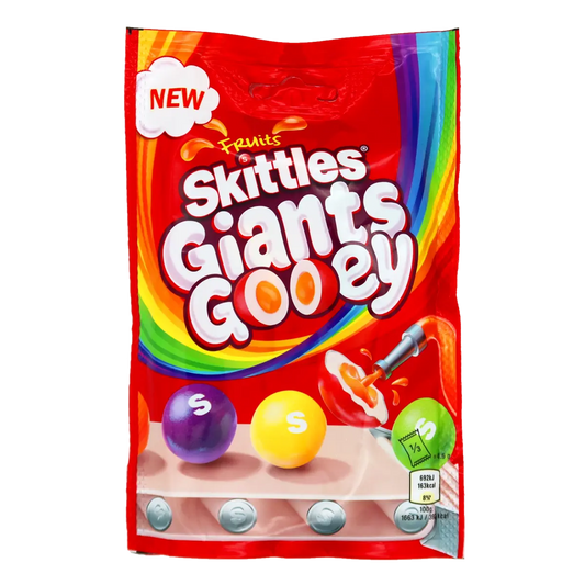 Skittles Giants Gooey 125g - My Candytown