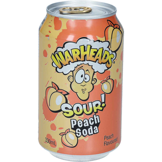 Warheads Sour! Peach 330ml - My Candytown
